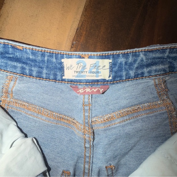 Free People Jean Shorts - Picture 3 of 4